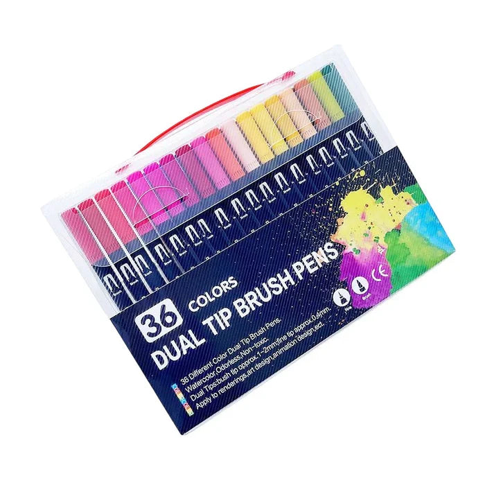 36 colors - black packaging