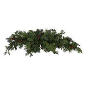 36" Balsam Pine & Pinecone Swag
