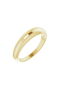 4mm Petite Dome Ring - Yellow Gold