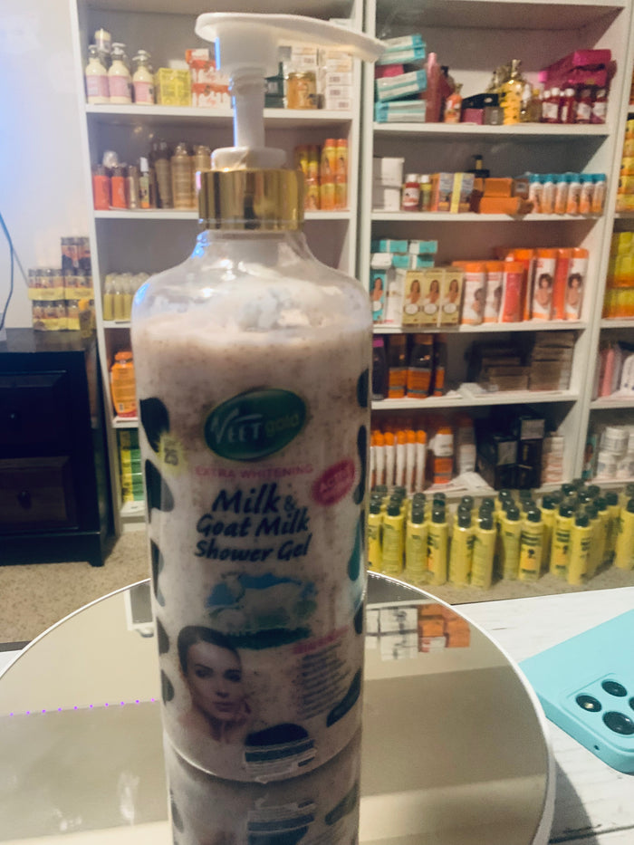 Veet Gold Milk & Goat Milk Shower Gel.