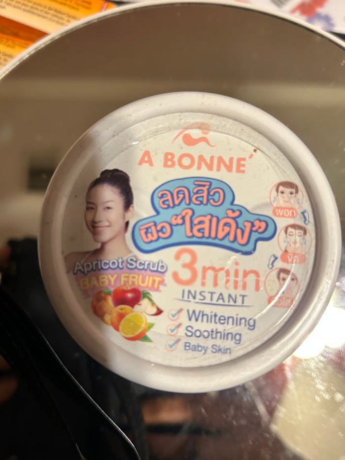 Bonne Super Milk Apricot Exfoliating Scrub Mas