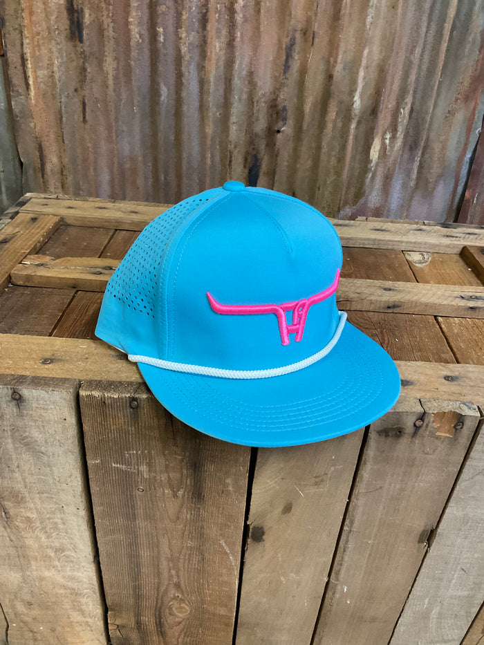 Cactus Alley "CA Longhorn" Pink Puff Ballcap