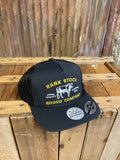 Hooey "Rank Stock" Black and Yellow Ballcap