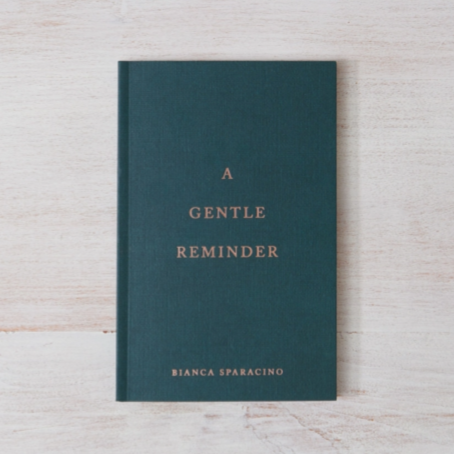 A Gentle Reminder - book - Adored A Lovely Boutique