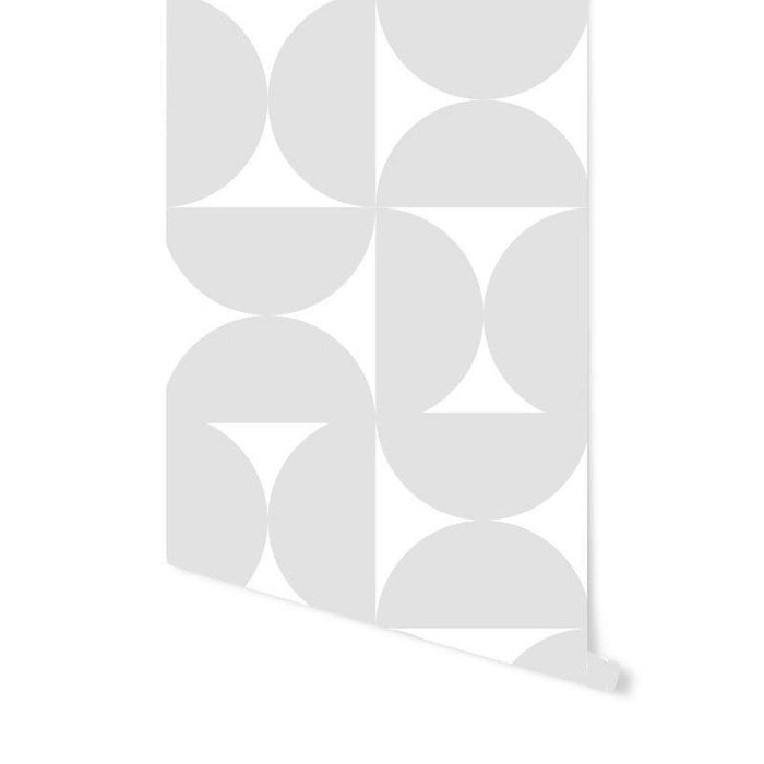 Abstract Modern Peel and Stick Wallpaper, Repositionable Removable Wallpaper, Modern Fabric Wallpaper | Pippa + June