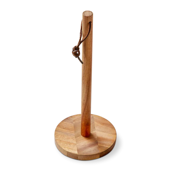 Acacia Wood Paper Towel Holder