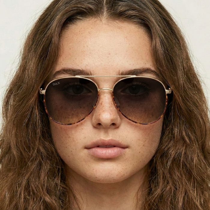 ACE - Unisex Aviator Sunglasses – Polarized Hair-Friendly