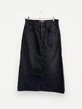 Acne Studios Jennie Washed Out Black Rigid-kjol
