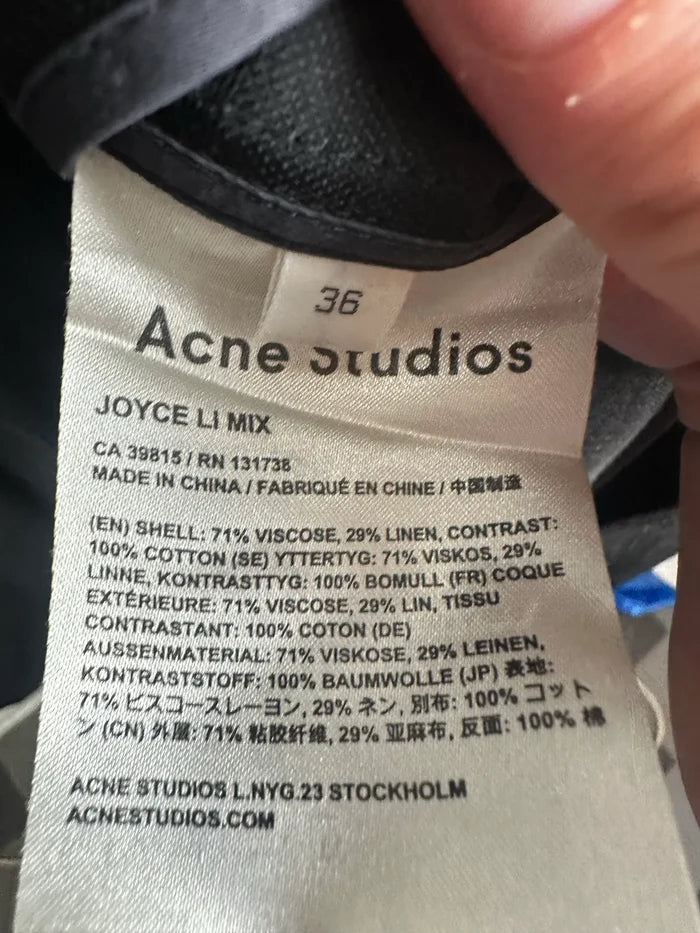Acne Studios Joyce Li Mix-kappa