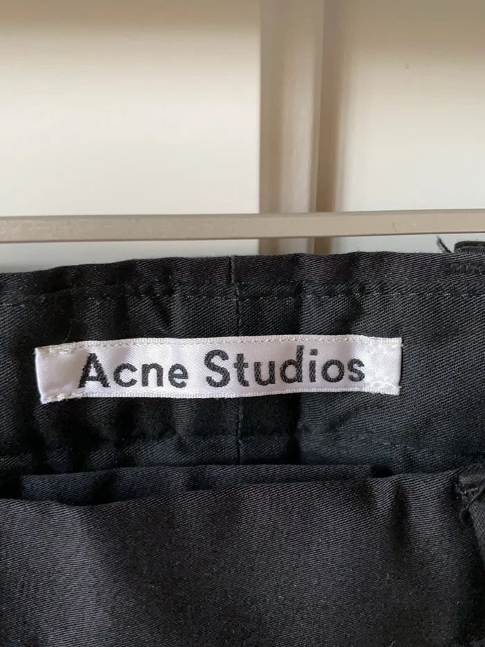 Acne Studios Max Satin-kostymbyxor