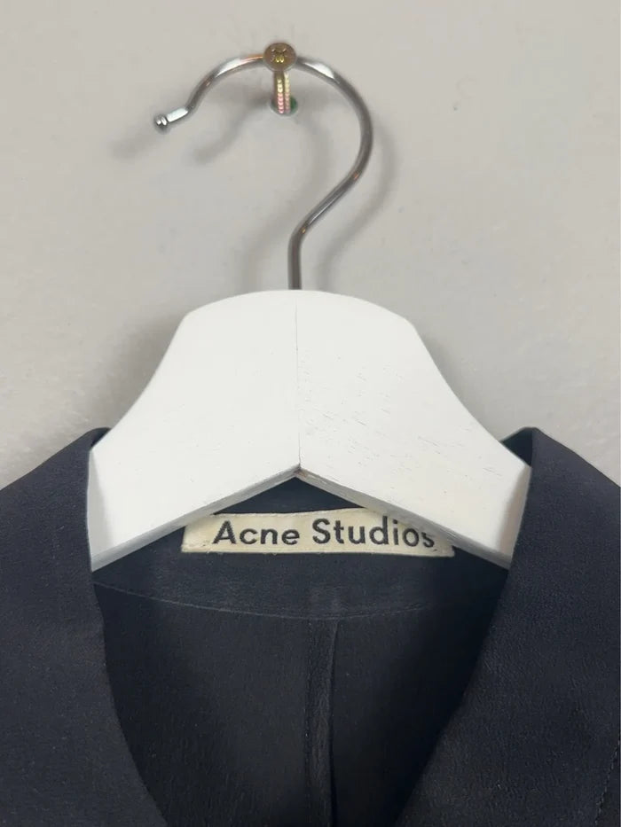 Acne Studios Peg Se Crepe Aw14-sidenklänning