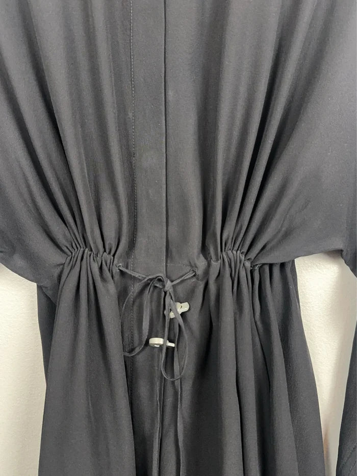 Acne Studios Peg Se Crepe Aw14-sidenklänning