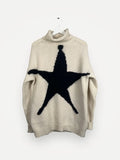 Acne Studios Saara Star Paw16-ulltröja