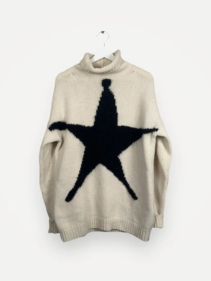 Acne Studios Saara Star Paw16-ulltröja