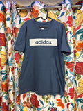 Adidas navy blue t-shirt