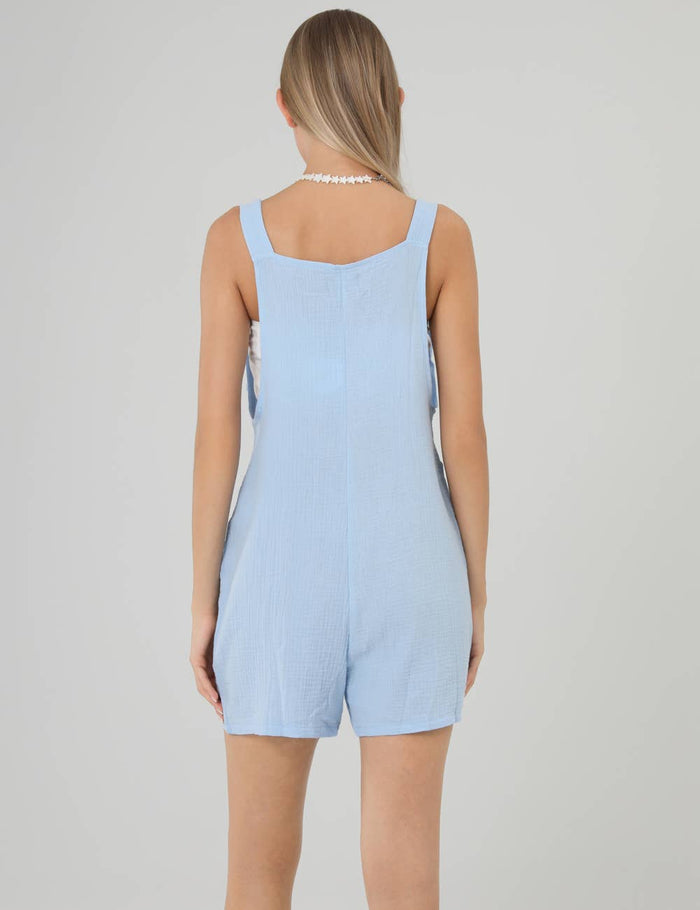Adjustable Strap Summer Romper