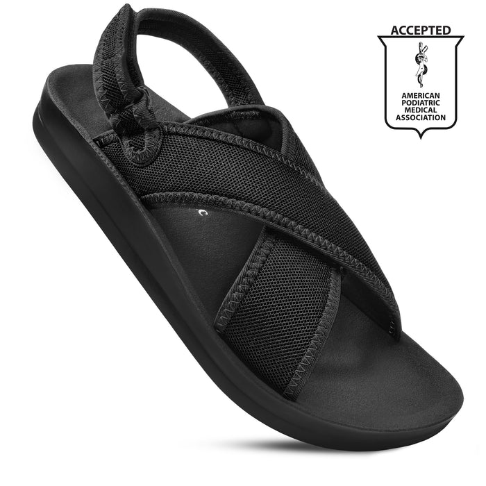 Aerothotic Aqueduct Women's Slingback Slide Sandals - foxberryparkproducts
