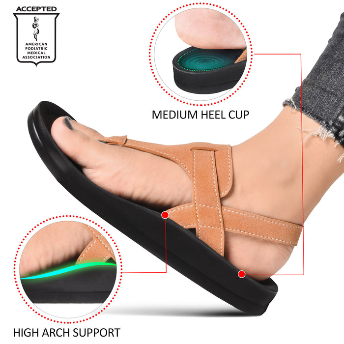 Aerothotic Ridge Women's Slingback Open Toe Sandals - foxberryparkproducts