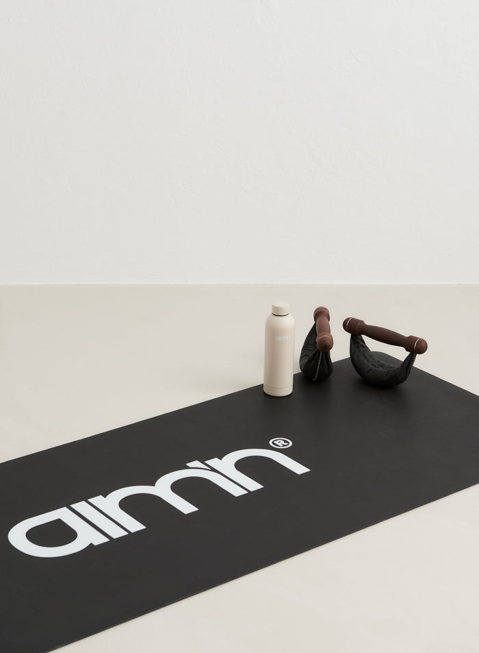 Black aim'n Yoga Mat