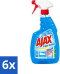 Ajax Triple Action Glas- und Flächenreiniger 6er-Pack, 6 × 750 ml
