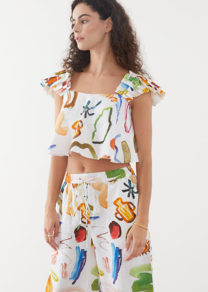 Aloe Top | Day Dream Print