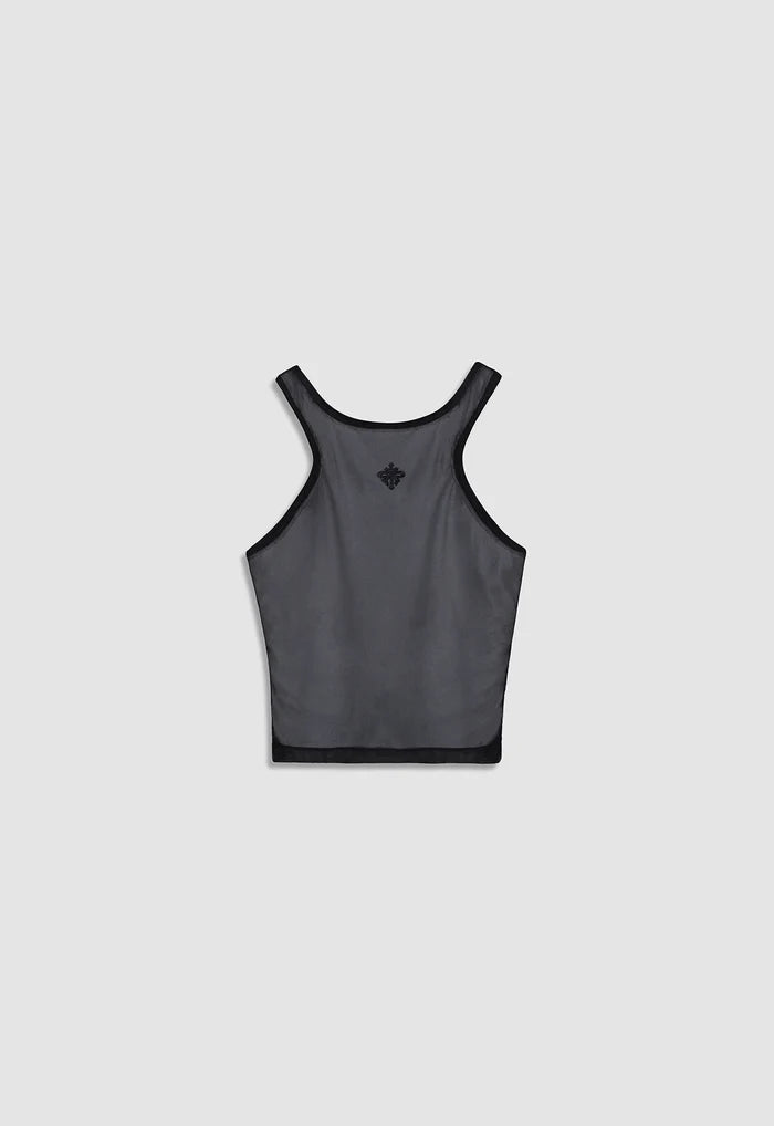 Alpha Cross Reversible Ribbed Tank Top
