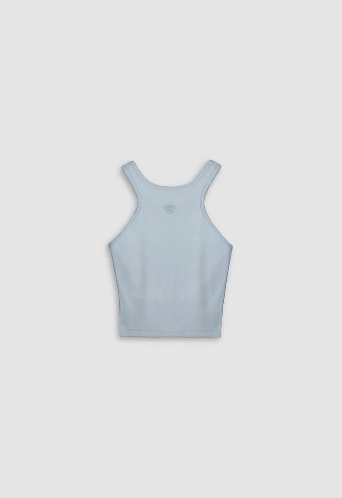 Alpha Cross Reversible Ribbed Tank Top