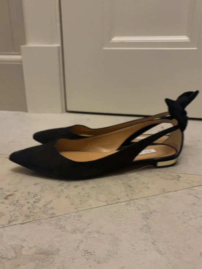 Altuzarra Bow Tie Ballet-ballerinaskor