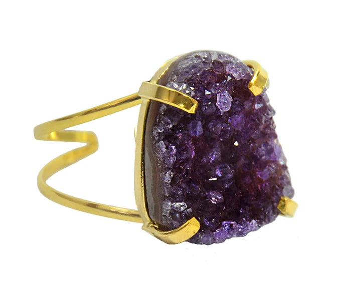 Amethyst Cuff