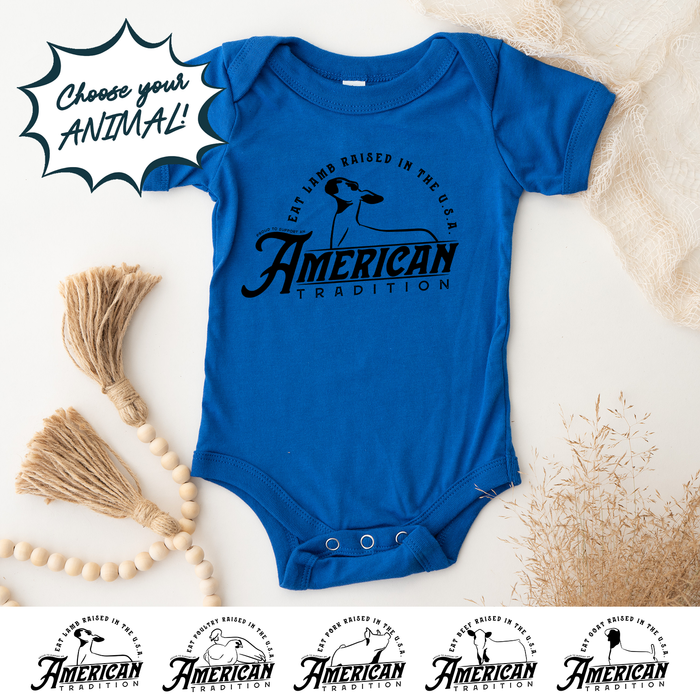 An American Tradition - Choose Your Animal  – Infant/Toddler/Youth