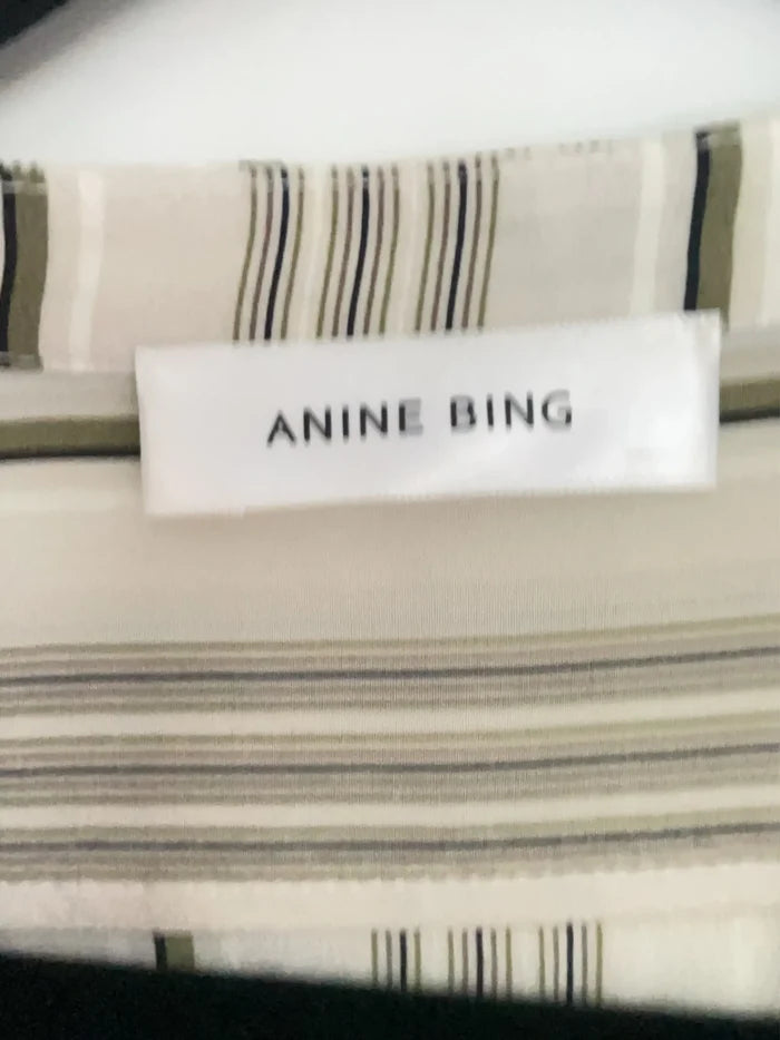 Anine Bing-sidenskjorta