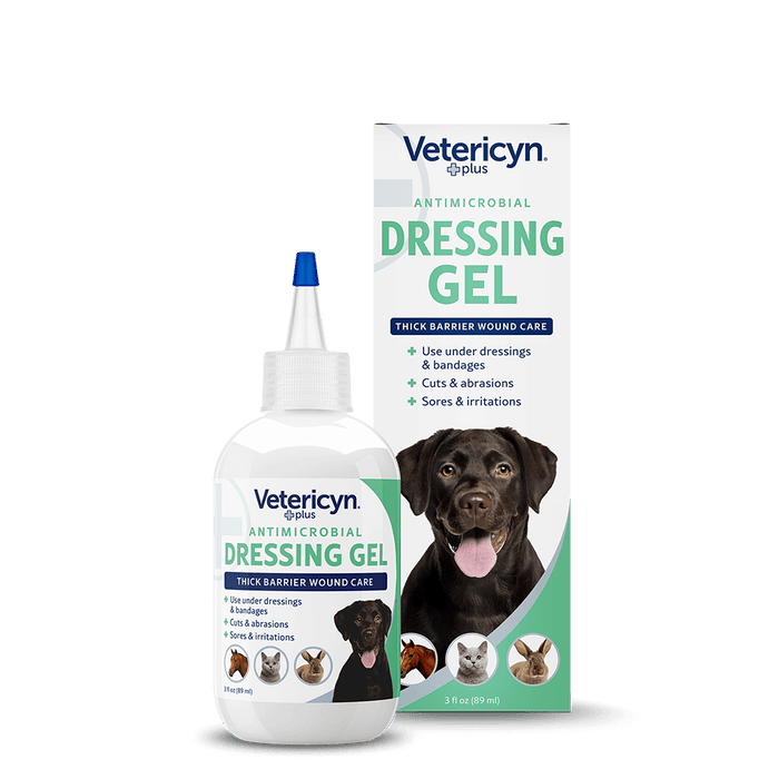 Antimicrobial Dressing Gel for All Animals