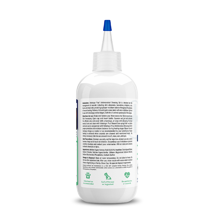 Antimicrobial Dressing Gel for All Animals