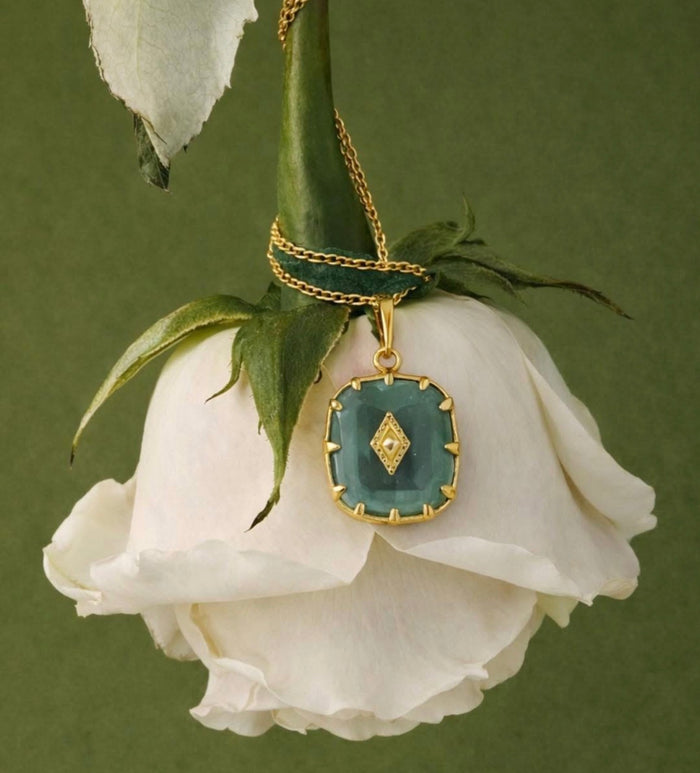 Aqua Luxe Pendant Necklace