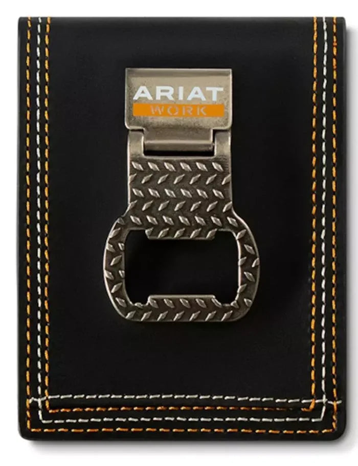 Ariat Money Clip Bottle Opener Wallet