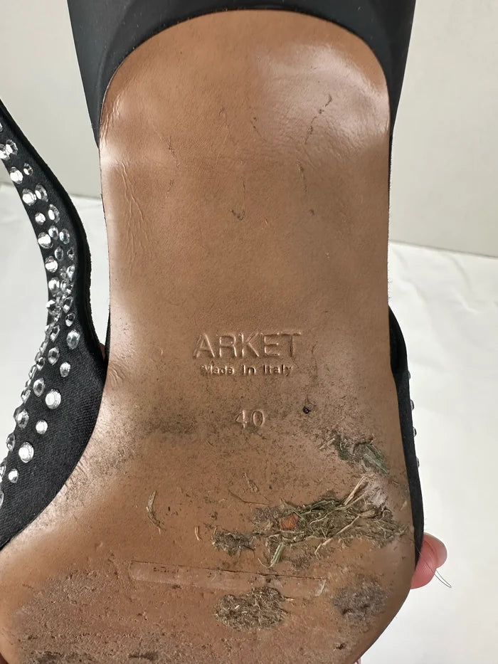 Arket-skinnklackar
