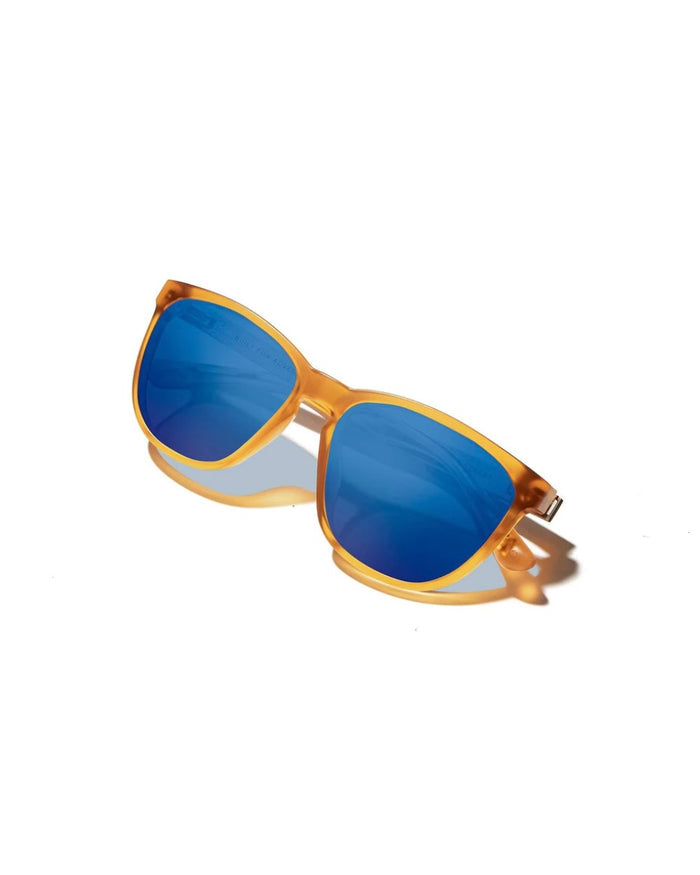 Arrowcrest Matte Orange/HD Blue Flash Polarized
