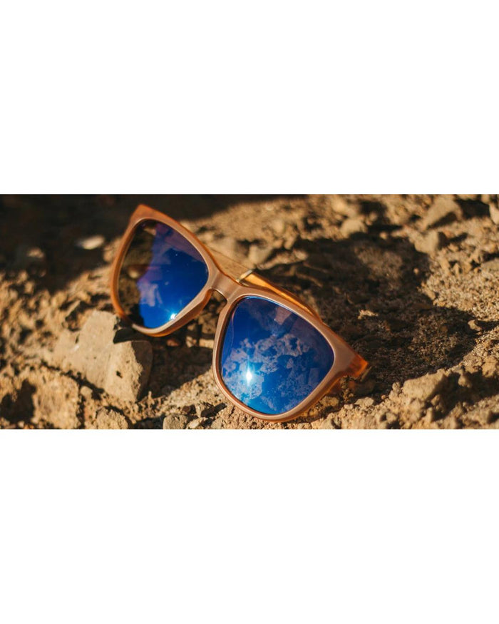 Arrowcrest Matte Orange/HD Blue Flash Polarized