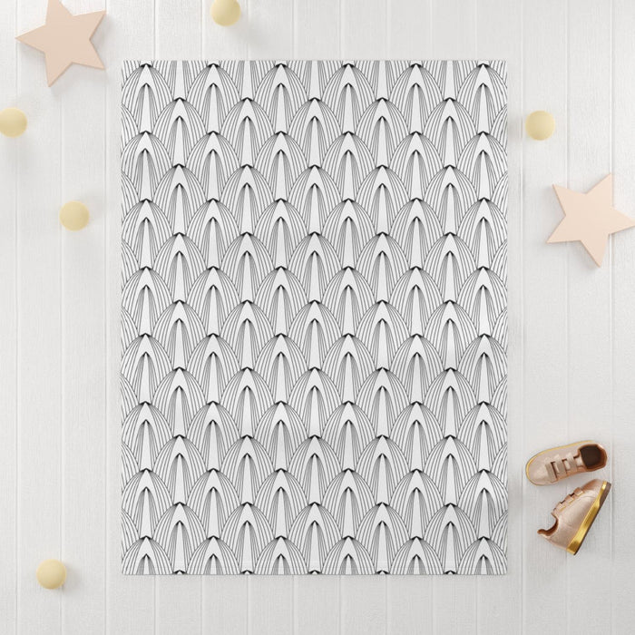 Baby Blankets Art Deco Vintage, Nursery Bedding, Modern Nursery, Baby Bedding | Pippa + June
