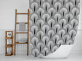 Art Deco Shower Curtain Retro, Vintage Bathroom Decor | Pippa + June