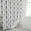 Shower Curtains 1920s Art Deco Vintage, Bath Mats and Rugs, Bathroom Decor