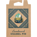 AT Enamel Pin