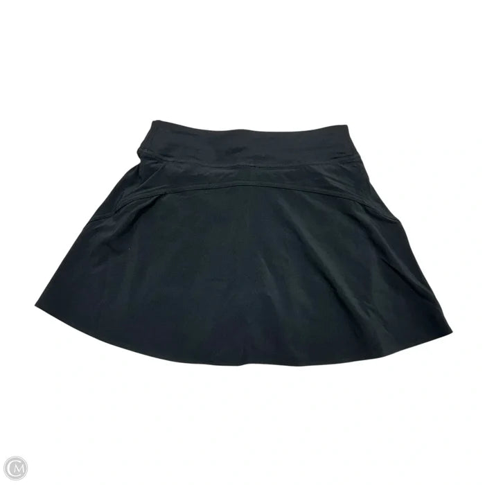 Athletic Skort By Lululemon In Black, Size: S