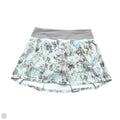 Athletic Skort By Lululemon In Green & Purple, Size: S