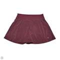 Athletic Skort By Lululemon In Maroon, Size: S