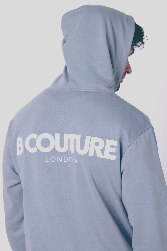 Auckland Fleece Full Zip Tracksuit - Metal Grey