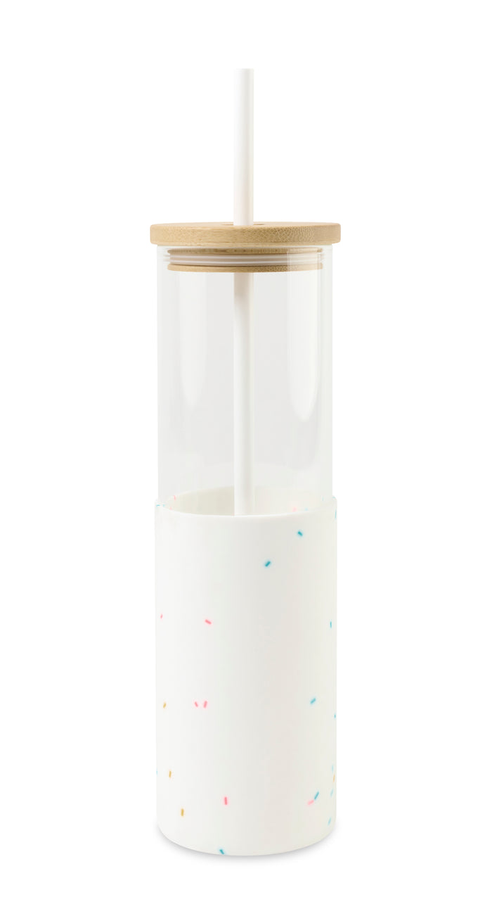 Aviana™ Journey Glass Tumbler with Straw - 20 Oz