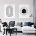 Awakening Wall Art - Set Canvas Pippa + June