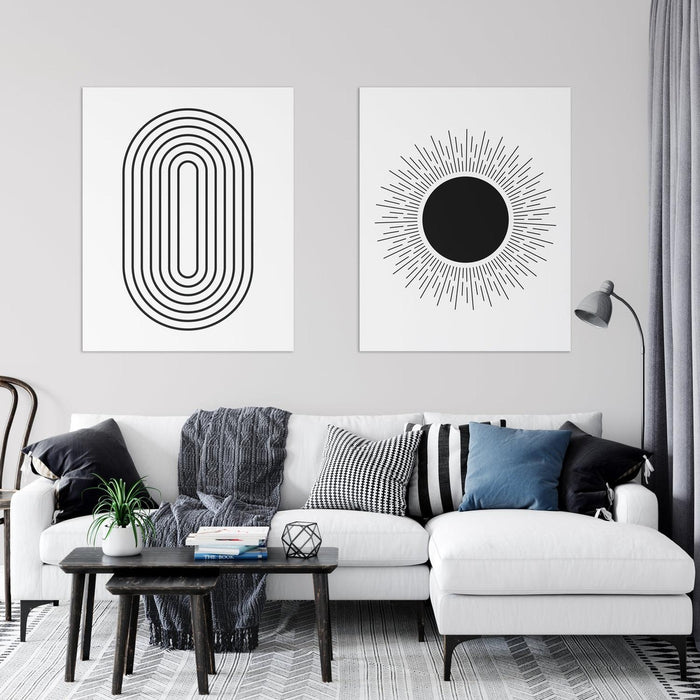 Awakening Wall Art - Set Canvas Pippa + June