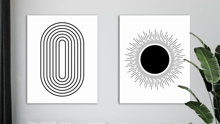 Awakening Wall Art - Set Canvas Pippa + June